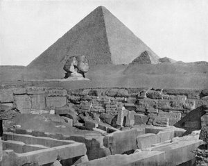 Pyramiden von Gizeh und Sphinx in Ägypten