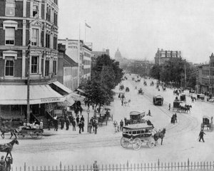 Washington l Avenue Pennsylvania, Foto von John Lawson Stoddard (1850-1931) von John Lawson Stoddard