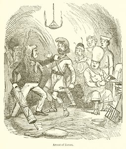 Verhaftung von Eunus von John Leech