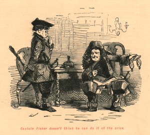 Kapitän Fisher glaubt nicht, dass er es zu diesem Preis schaffen kann, 1897