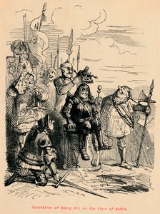 Krönung von Heinrich VII. auf dem Schlachtfeld