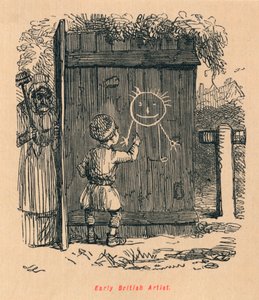 Früher britischer Künstler, um 1860 von John Leech