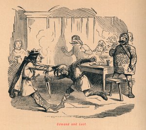 Edmund und Leof, um 1860
