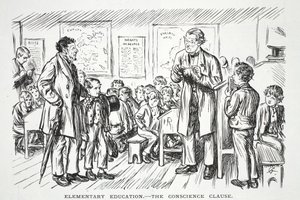 Elementarbildung - die Gewissensklausel von John Leech