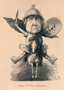 Flucht des Gaius Gracchus, 1852