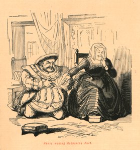 Heinrich umwirbt Catherine Parr, 1897