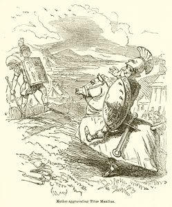 Metius reizt Titus Manlius