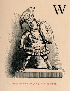 Mithridates trotzt den Römern, 1852