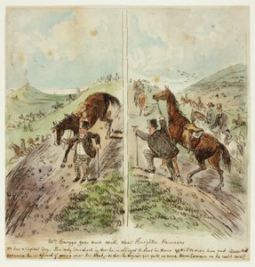 Mr. Briggs geht mit den Brighton Harriers aus von John Leech
