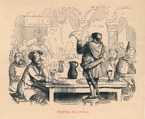 Den Traum lesen, ca. 1860 von John Leech