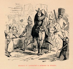 Richard II. als Gefangener nach Chester geführt, um 1860
