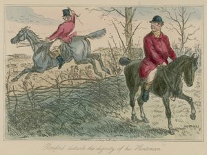 Romford stört die Würde seines Jägers von John Leech