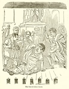 Das Ende von Julius Caesar von John Leech
