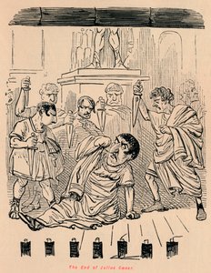 Das Ende von Julius Caesar, 1852