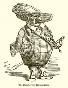 Das Mitglied für Huntingdon von John Leech