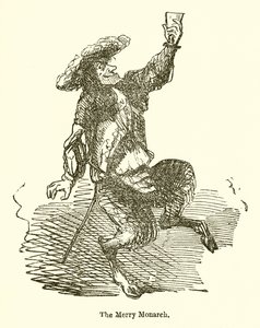 Der fröhliche Monarch von John Leech