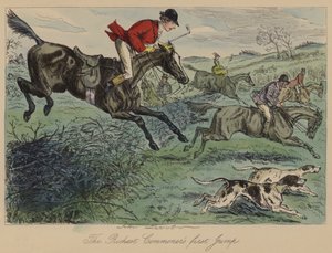 Der erste Sprung der reichsten Bürger von John Leech