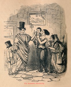 Tib Gracchus wirbt um Unterstützung, 1852