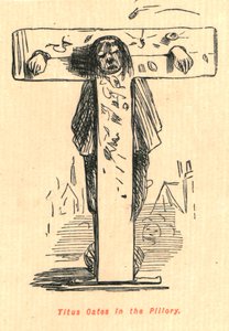 Titus Oates im Pranger, 1897