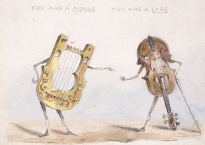 Du bist eine Geige, du bist eine Leier, nach 1864