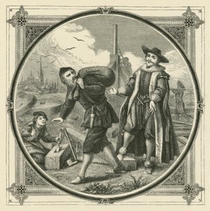 Eine ganze Mühle, um ein Scheffel Korn zu mahlen von John Leighton
