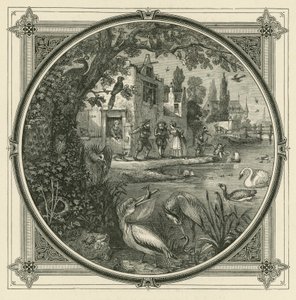 Jeder Vogel singt nach seinem Schnabel (Stich) von John Leighton