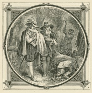 Ein Schlag fällt keine Eiche (Gravur)
