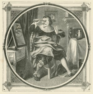 Wer sich die Nase abschneidet, schadet seinem eigenen Gesicht (Stich) von John Leighton
