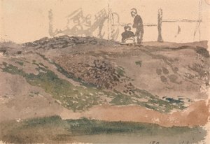 Figuren auf einem Ufer, Kensington Gravel Pits