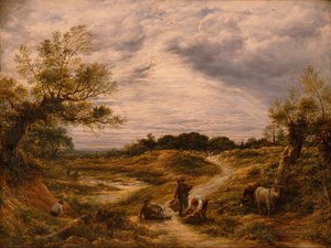 Hampstead Heath, ca. 1855-56 von John Linnell