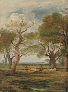 Landschaft mit Figuren