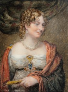 Porträt von Anne Law geb. Towry, 1. Lady Ellenborough, um 1821 von John Linnell