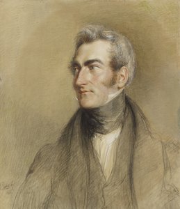 Porträt von Chambers Hall, 1835