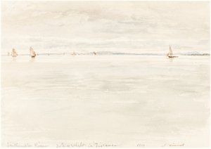 Segelboote auf dem Southampton River