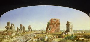 Die Via Appia, 1869 von John Linton Chapman