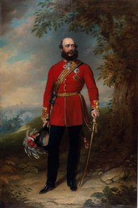 Feldmarschall HRH George William Frederick Charles, 2. Herzog von Cambridge, ca. 1862 von John Lucas