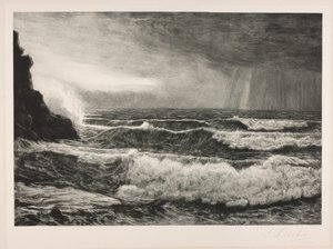 Brandung bei Bornholm