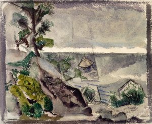 Das kleine Segelboot von John Marin