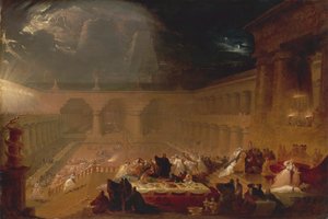 Belshazzars Fest von John Martin