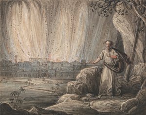 Lot flieht aus Sodom