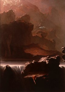 Sadak auf der Suche nach den Wassern des Vergessens von John Martin
