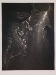 Der Fall der rebellischen Engel, Illustration zu 