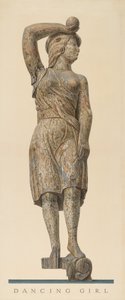 Zirkuswagenfigur: "Tanzendes Mädchen" von John Matulis