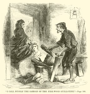 Illustration für Eine Geschichte aus zwei Städten von Charles Dickens von John McLenan
