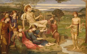 Apollo und Marsyas von John Melhuish Strudwick