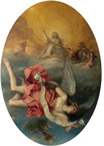 Astraea kehrt zur Erde zurück (Die Apotheose von Karl II.)