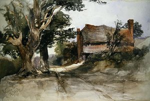 Ein altes Cottage in Tunbridge Wells von John Middleton