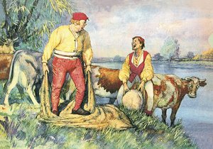 Groß Klaus und Klein Klaus von John Millar Watt