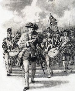 Marsch in die Schlacht von John Millar Watt