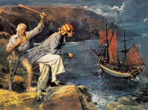 Der Rover, aus dem Roman von Joseph Conrad